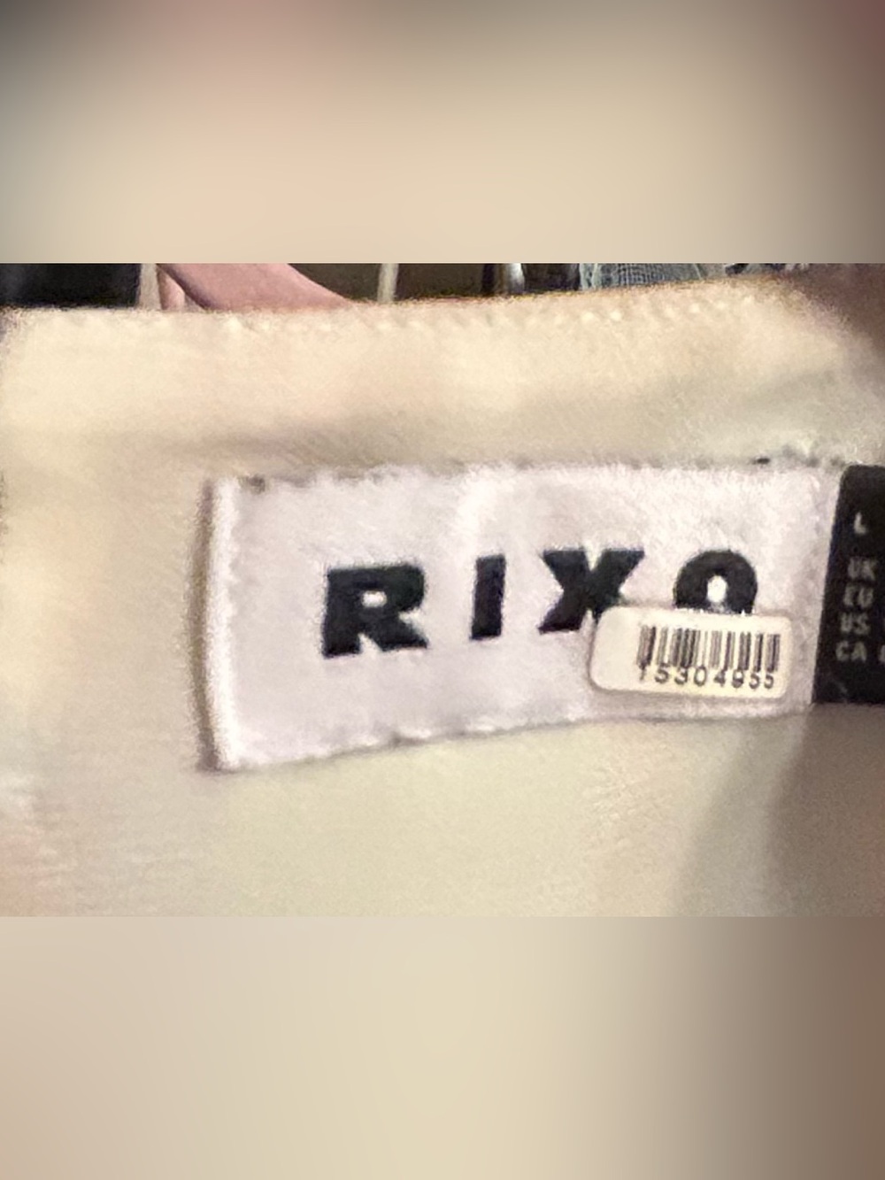 RIXO Steph Pastel Hibiscus Wave Open Back Maxi Dress L US 10 - Picture 11 of 11